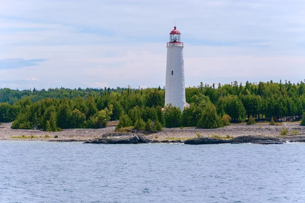 Leuchtturm georgische bucht, ontario, kanada — Stockfoto