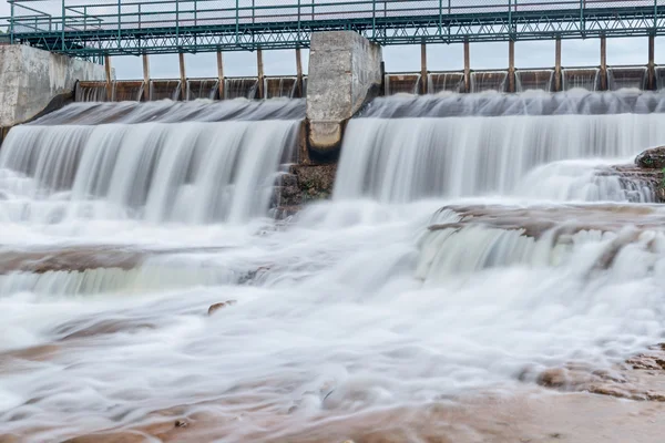 McGowan Falls em Grey County of Durham, Ontário, Canadá — Fotografia de Stock