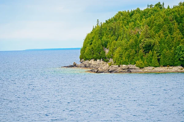 Georgian bay zee in de buurt van tobermory in bruce schiereiland, ontari — Stockfoto