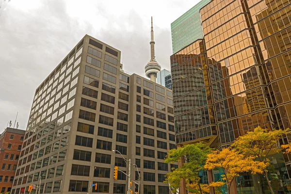 Офисные туалеты Toronto Skyscraper — стоковое фото