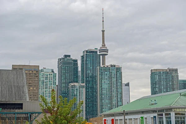 Skyline i centrala toronto, ontario — Stockfoto