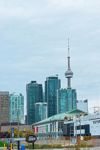 Skyline i centrala toronto, ontario — Stockfoto