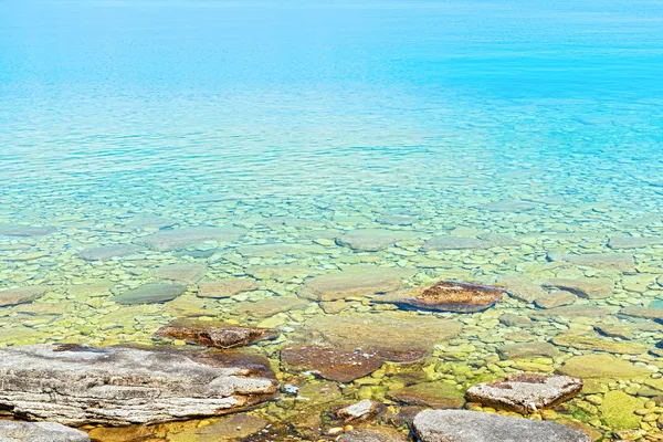Skaliste wybrzeże na georgian bay, ontario, Kanada — Zdjęcie stockowe
