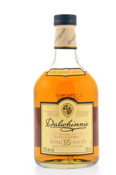 Dalwhinnie Single Highland Malt Whisky — Stock Photo, Image