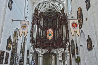 gdansk oliwa katedralde organlarda