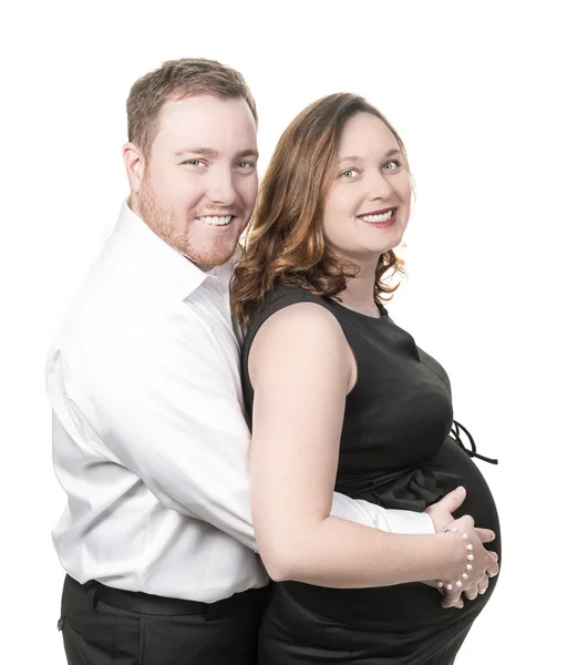 Casal feliz esperando o bebê . — Fotografia de Stock