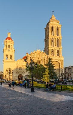 Catedral de Santiago in Saltillo, Mexico clipart