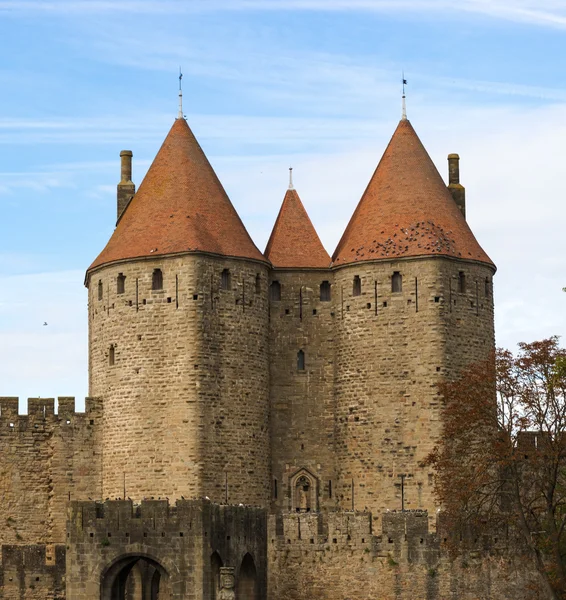 Medieval city of Carcassonne in France — Stock Photo, Image