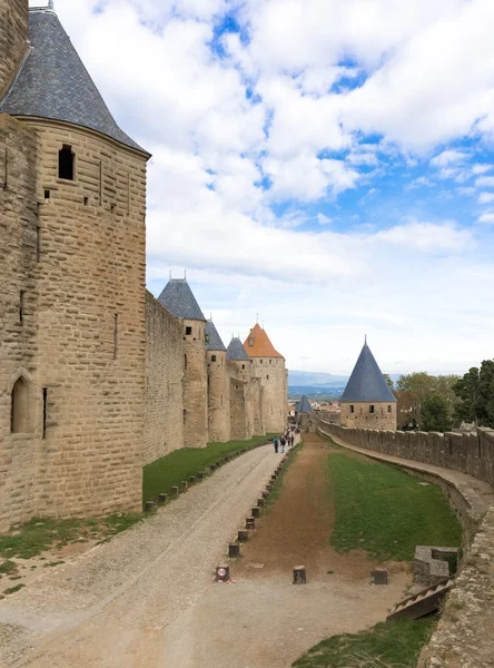 Medieval city of Carcassonne in France — Stock Photo, Image