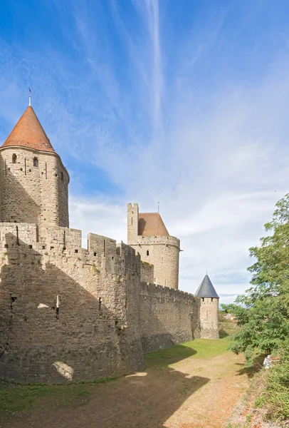 Medieval city of Carcassonne in France — Stock Photo, Image