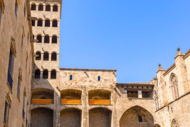 Placa del rei Barcelona, İspanya