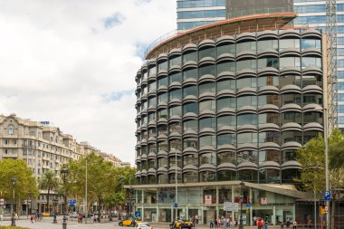 modern mimari Barcelona, İspanya