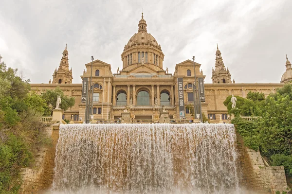 Paleis van montjuic, barcelona, Spanje — Stockfoto