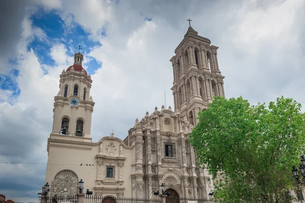 Katedrála v Santiagu de v saltillo, Mexiko — Stock fotografie