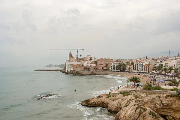 Beaches in Sitges, Spain — Stock Photo, Image