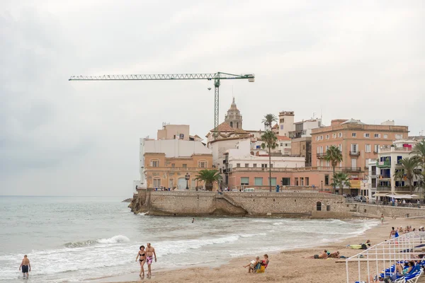 A strandok Sitges, Spanyolország — Stock Fotó