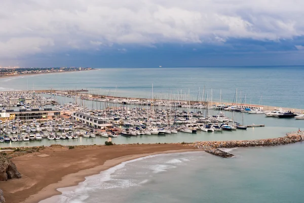 Port Ginesta near Barcelona, Spain — Stock Photo, Image