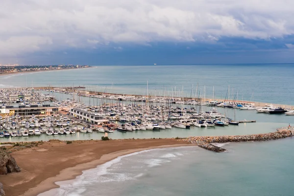 Port ginesta nära barcelona, Spanien — Stockfoto