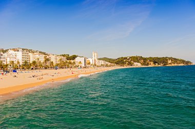 Bir Lloret de mar costa brava, Katalonya, İspanya