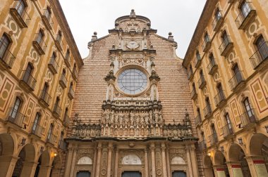 Santa maria de montserrat Manastırı Katalonya, İspanya