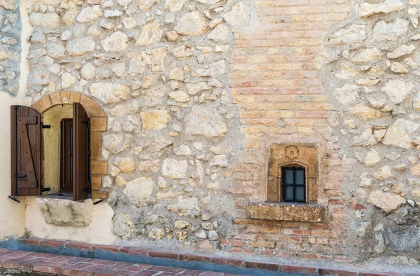 Castellet Castle near Foix dam at Barcelona, Spain — Stock Photo, Image