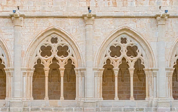 Monastère de Poblet près de Barcelone en Catalogne, Espagne — Photo