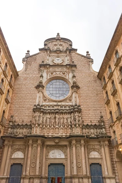 Santa maria de montserrat klostret i Katalonien, Spanien — Stockfoto