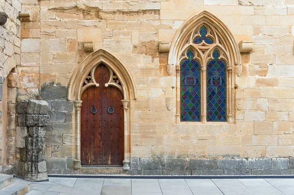 Poblet Monastery near Barcelona in Catalonia, Spain — Stock Photo, Image