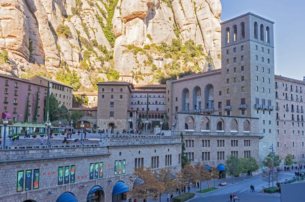 Monasterio de Montserrat cerca de Barcelona, España —  Fotos de Stock