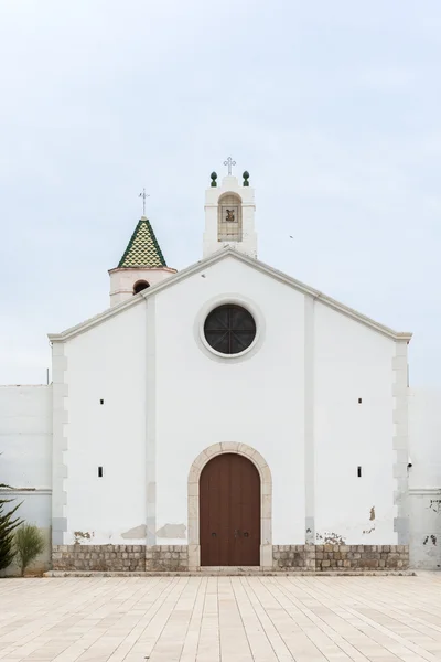 Vecchia chiesa a Sitges, Spagna — Foto Stock