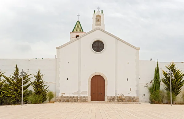 Alte kirche in sitges, spanien — Stockfoto