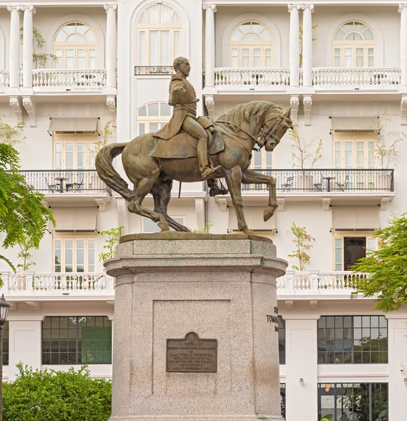 Άγαλμα του γενικού tomas herrera στην πόλη του Παναμά — Φωτογραφία Αρχείου