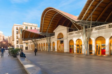 marcat de santa caterina Barcelona, İspanya