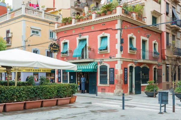 Να ramonet εστιατόριο στην Βαρκελώνη Ισπανία — Φωτογραφία Αρχείου