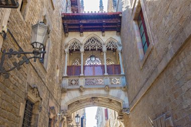 Barcelona, İspanya Gothic çeyrek