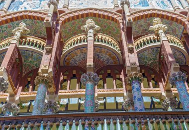 Barcelona palau de la musica dış