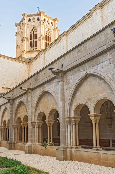 Poblet Monastery near Barcelona in Catalonia, Spain — Stock Photo, Image