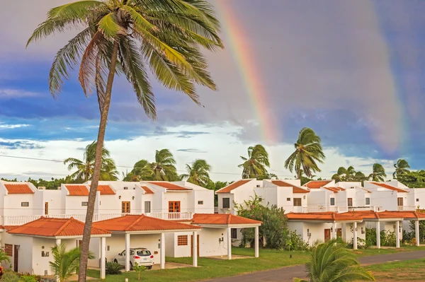 Panama, nouvelles maisons de ville modernes . — Photo