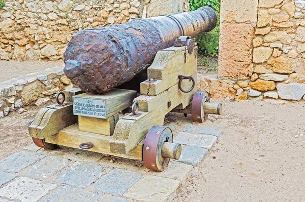 Cannon in Tarragona, Spain — Stock Photo, Image