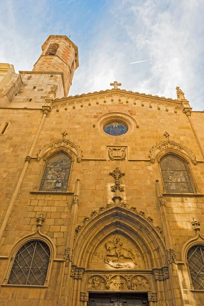 Katalonien-barcelona-esglesia de sant jaume — Stockfoto