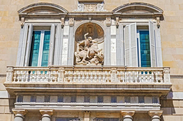 Století, palau de la generalitat úřadu preside — Stock fotografie