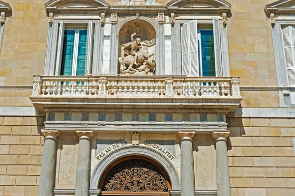 Století, palau de la generalitat úřadu preside — Stock fotografie