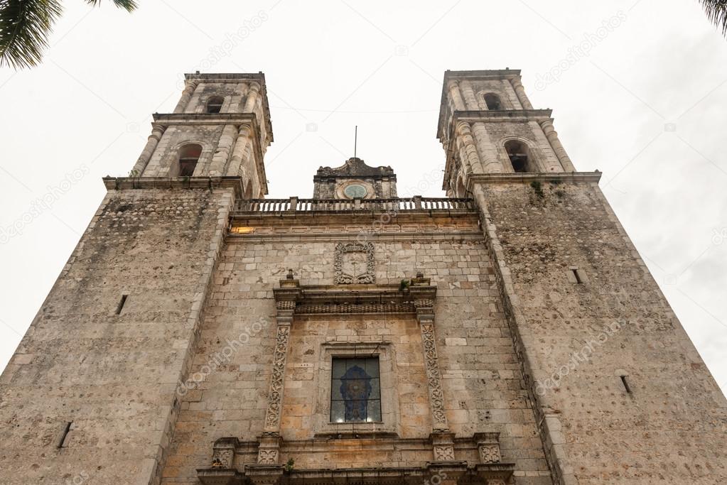  Cathedral of San Gervasio, Valladolid, Yucatan, Mexico