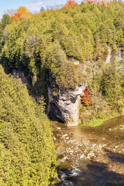 Visa Junction Lovers Leap Som Ligger Vid Korsningen Grand River — Stockfoto