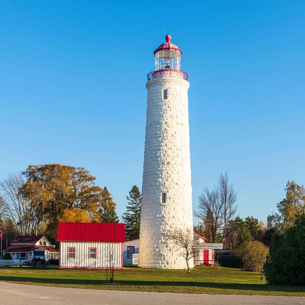 Uitzicht Point Clark Lighthouse National Historic Site Ontario Canada — Stockfoto