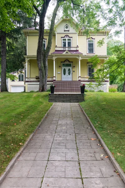 Victoriaville Quebec Kanada September 2021 Blick Auf Das Historische Haus Stockbild