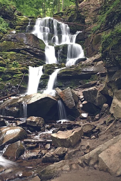 Waterfall Shipot, Transcarpathia, Ukraine — Stock Photo, Image