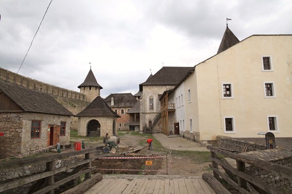 Hotinskaya Fortress X-XVIII centuries, located in Hawtin, Ukraine. One of the Seven Wonders of Ukraine.