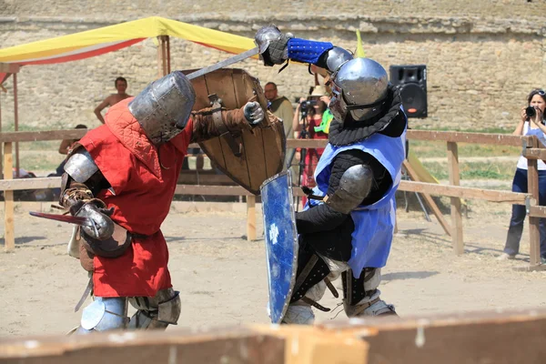 Jousting walk w twierdzy Biełgorod Dniestru (przed 1944 - twierdzy akkerman) — Zdjęcie stockowe