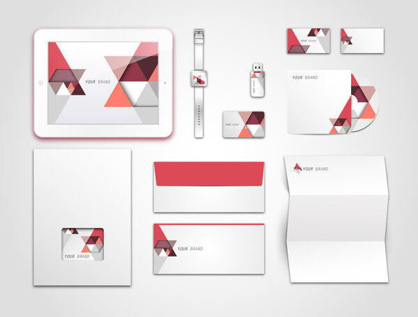 Corporate identity kit or business kit for your business